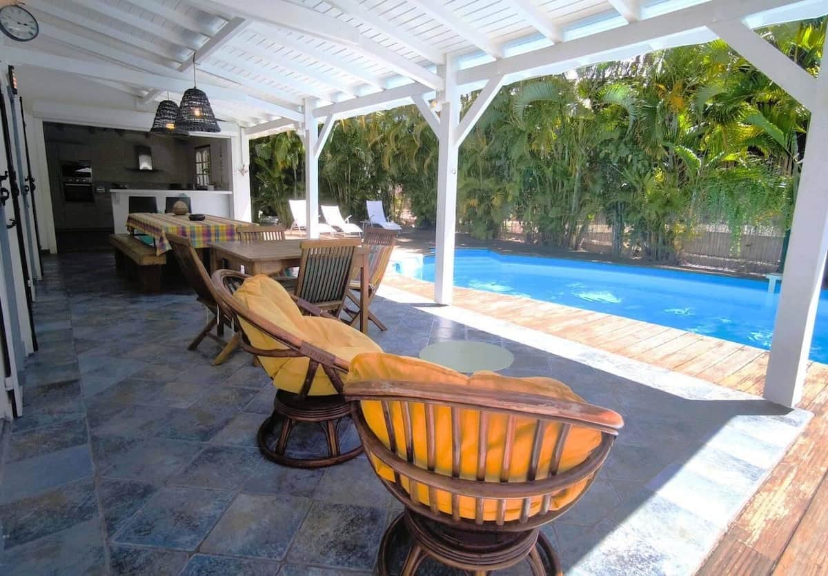 Villa Cazabelle Guadeloupe Terrasse