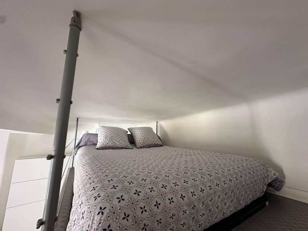 double bed, mezzanine