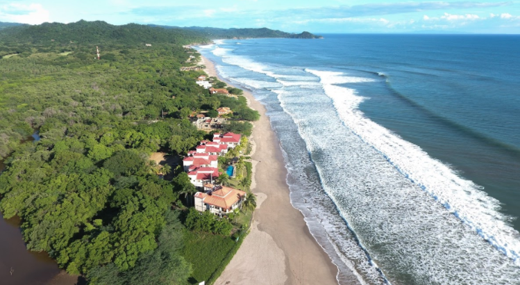 Villas Iguana apartments located on the northern side of Playa Colorado