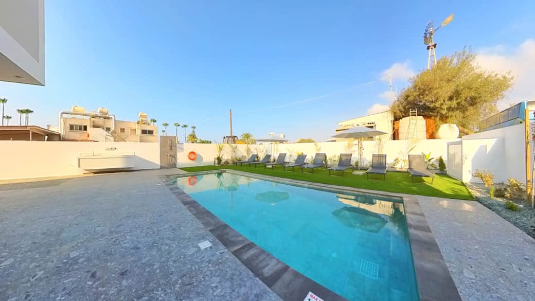 1 NBV Villas Ayia Napa Cyprus In The Sun Holidays Photograph Taken At 7am 6th August 2025