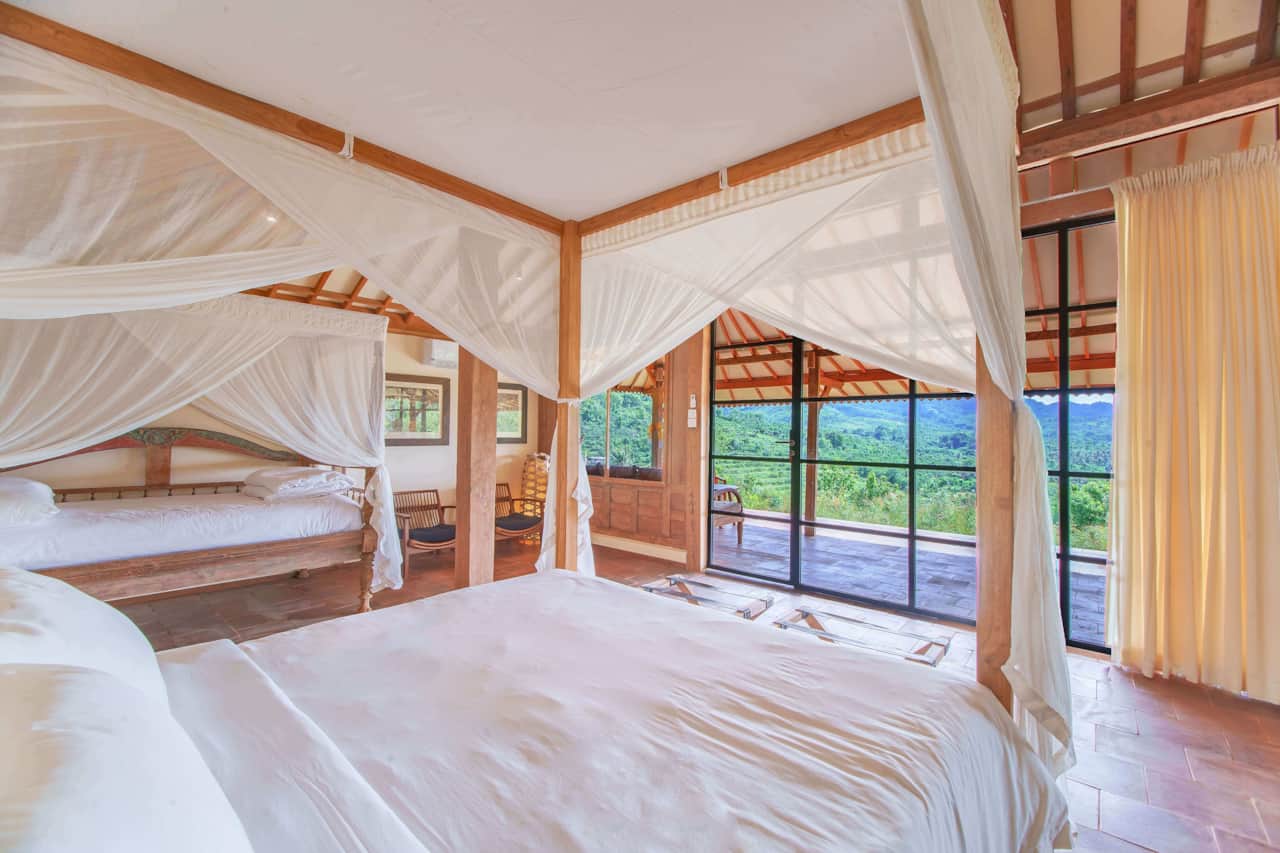 Cempaka Joglo Sumberkima Hill retreat 