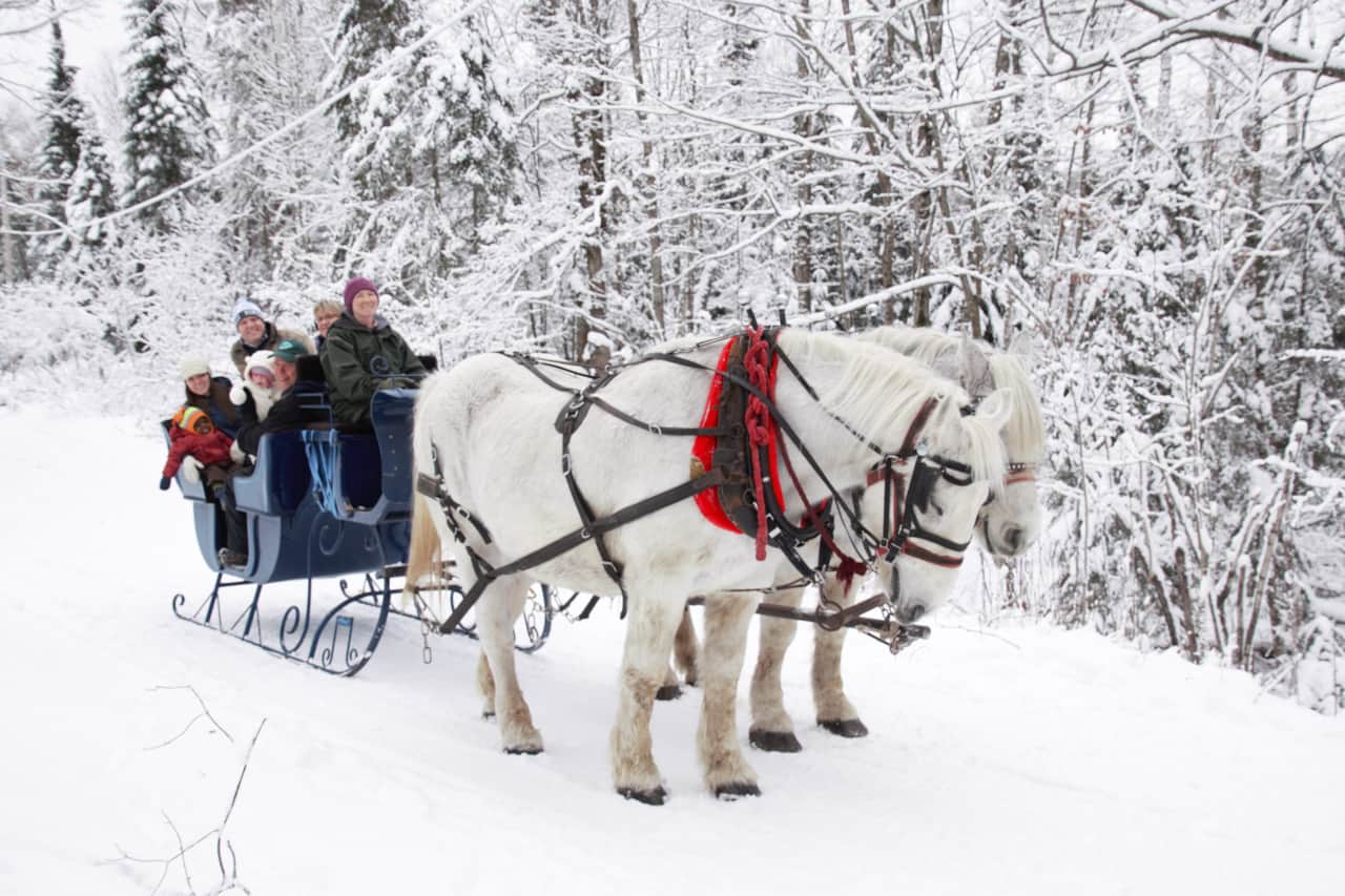 Sliegh Rides, Dog Sled, Rock Climb, Ice Climb, Kayak... 
http://www.outdooredventures.org/