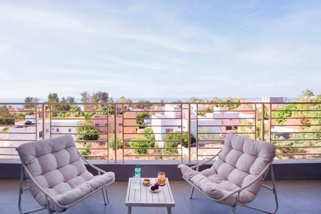 Balcon & Vue sur le quartier