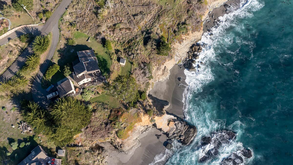 Drone shot of our property 
