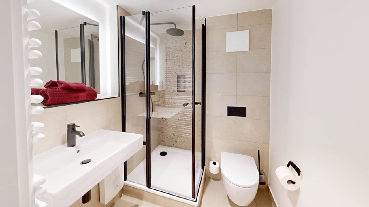 Moderne und hochwertige Ausstattung im N°8A Boardinghouse Lüneburg