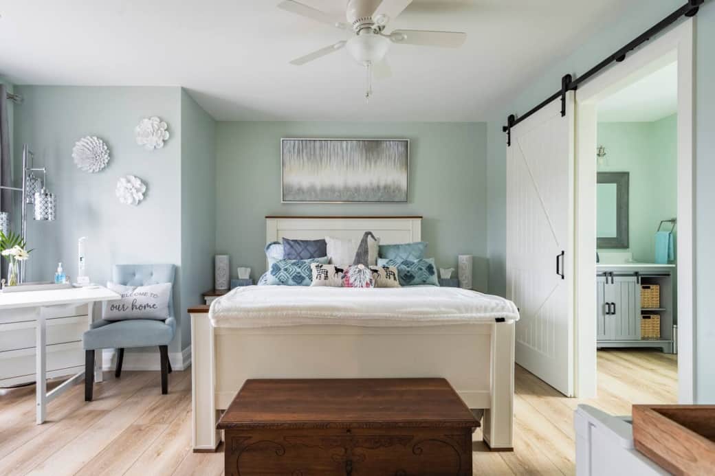 main sleeping area