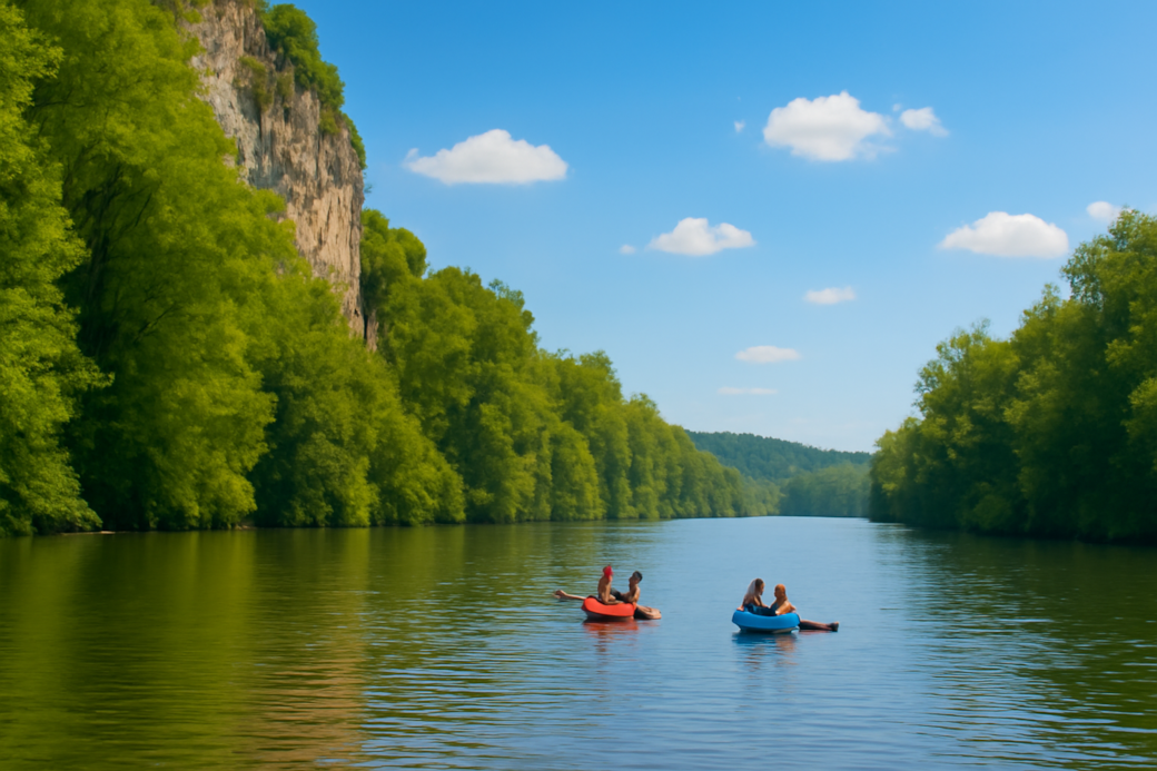 Canoeing on the Dordogne River - Holiday rental property with Pool near Monpazier