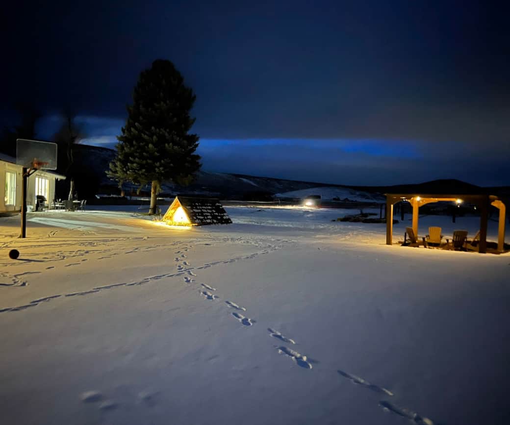 quiet winter night