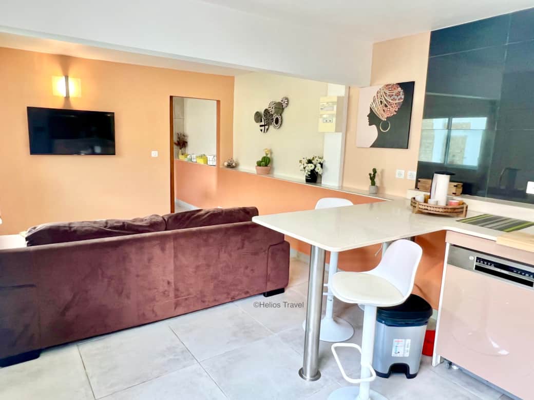 Le salon du gîte Colibri Le salon du gîte Colibri