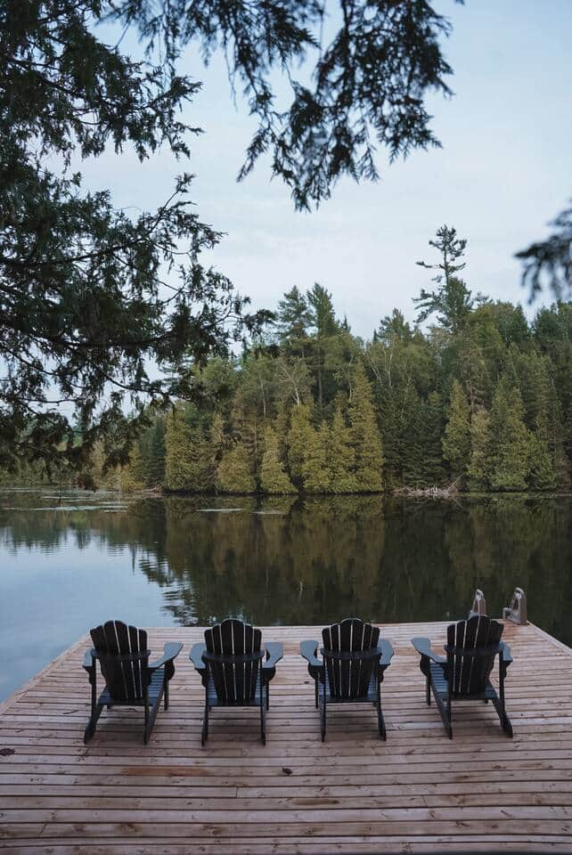 Beautiful view from the dock