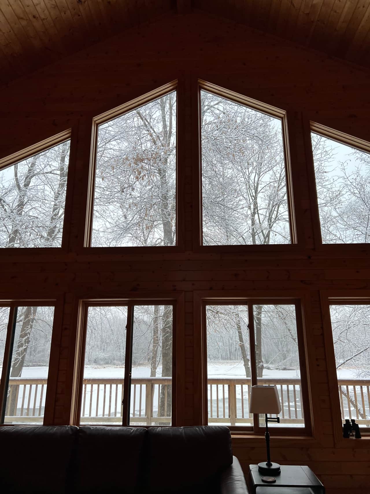 Winter north view