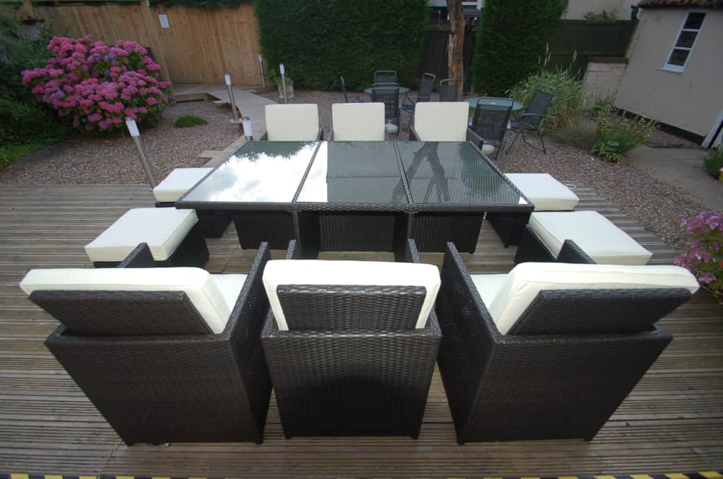 Ten Seater Outdoor Furniture Set