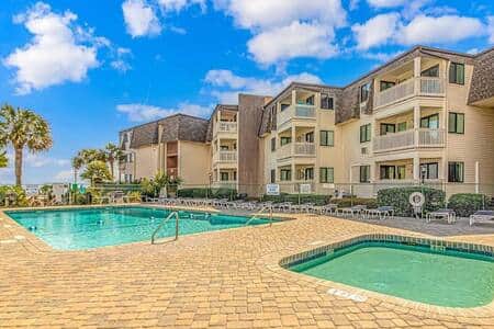 Resort pools only steps away from the Atlantic Ocean!