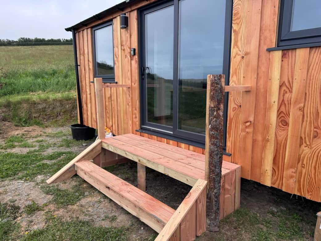 Outdoor View of the Shepherd Hut Outdoor View of the Shepherd Hut