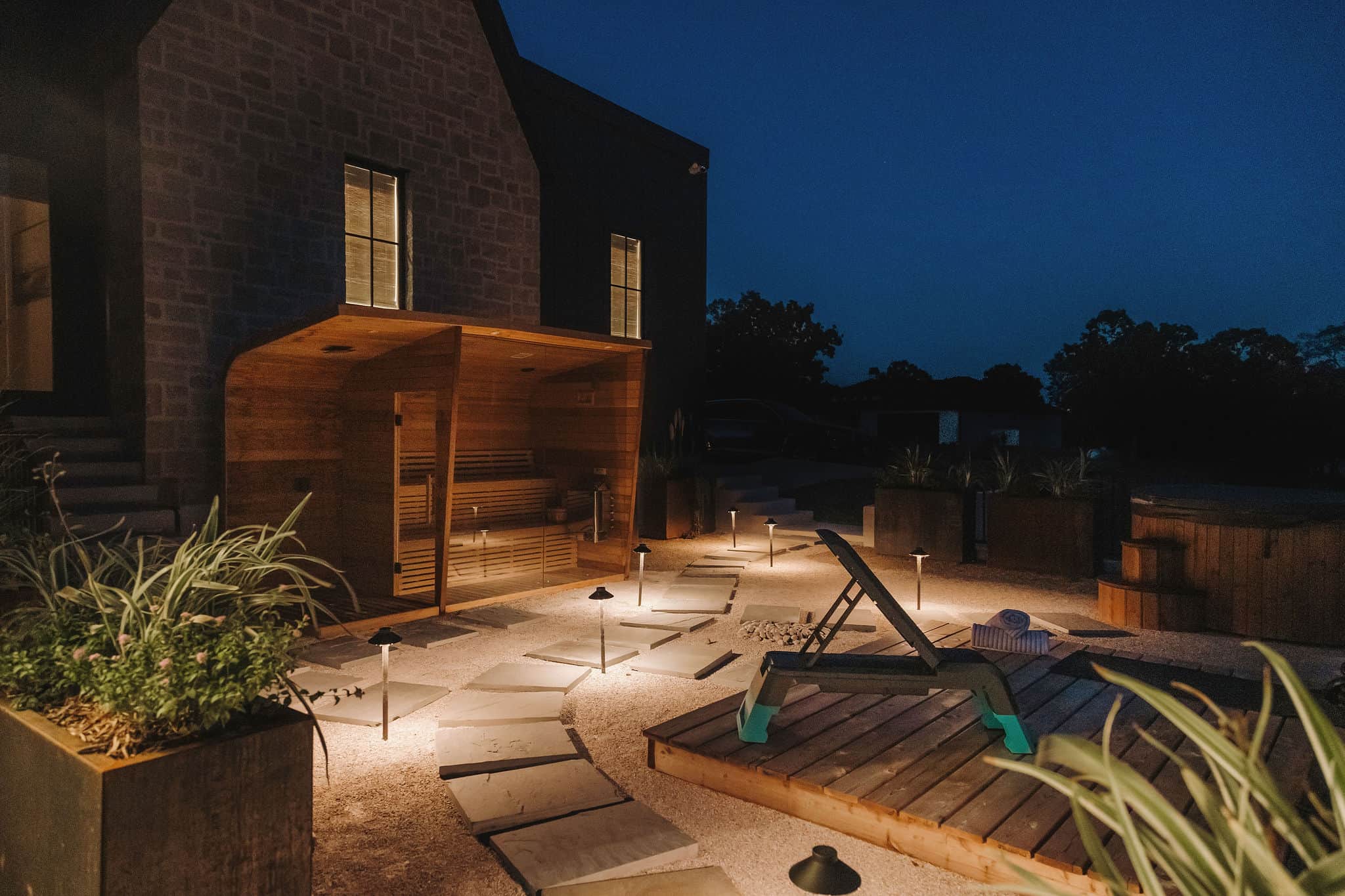 Wellness Area Night View