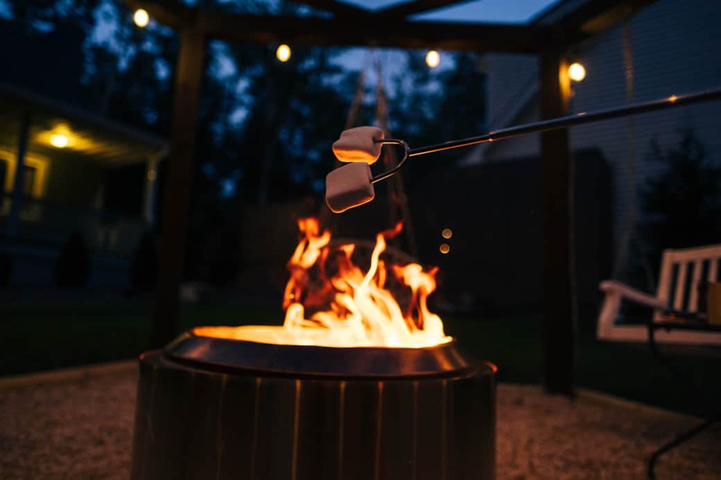 Cozy firepit
