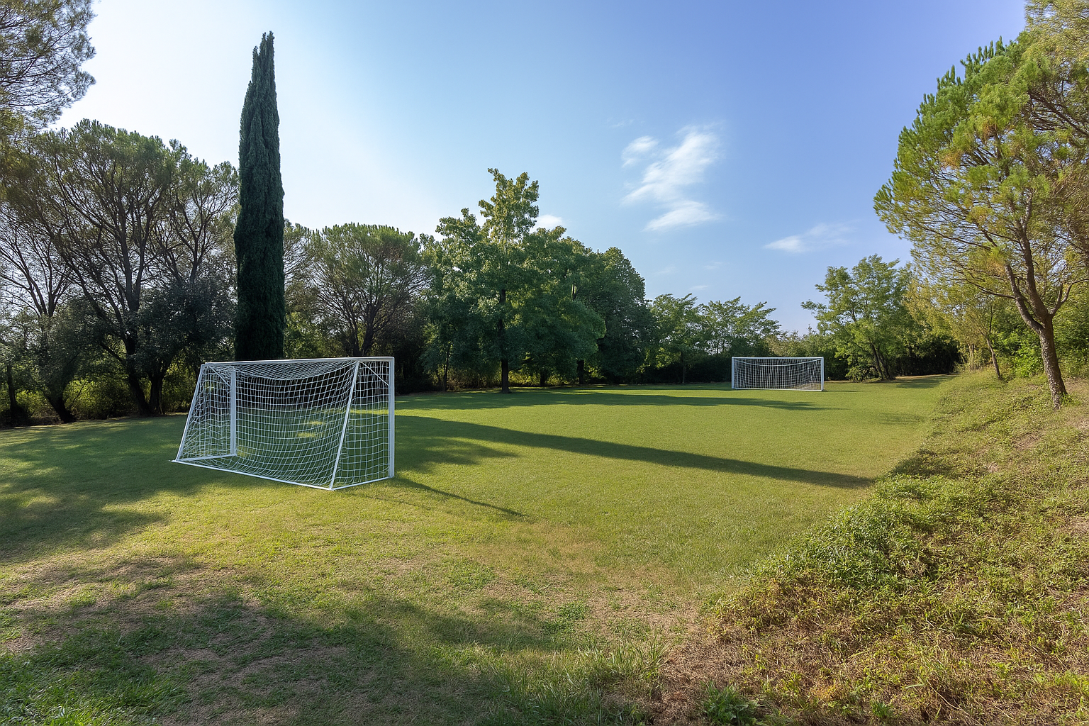 Campo de fútbol privado