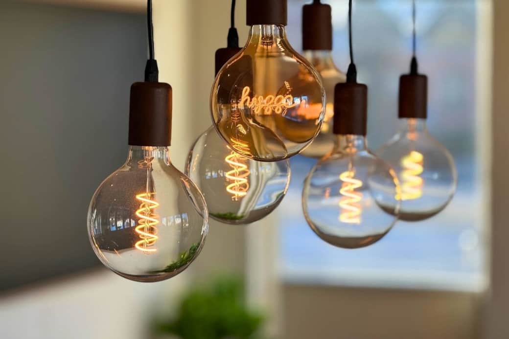 Cozy "hygge" lights