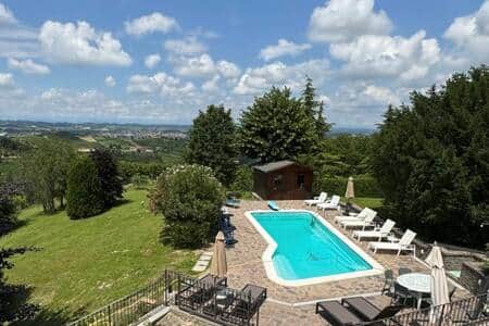 Piscina e vista