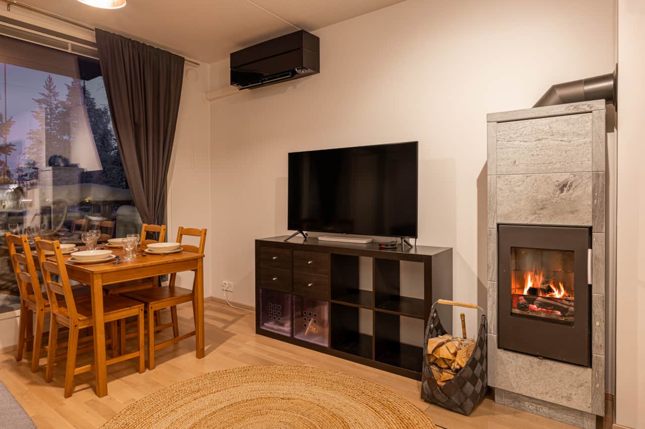 TV & Fireplace
