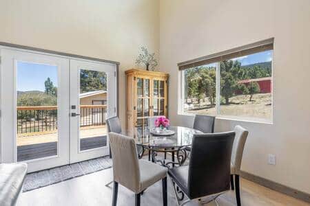 Part of seating - plenty of chairs and stools for sitting around table and kitchen Island Part of seating - plenty of chairs and stools for sitting around table and kitchen Island