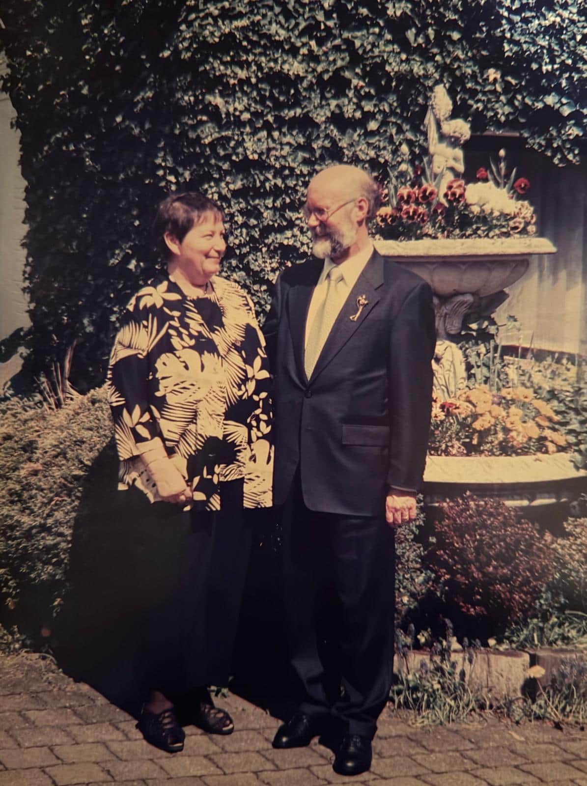 Karin und Josef, die früheren Bewohner der Wohnung