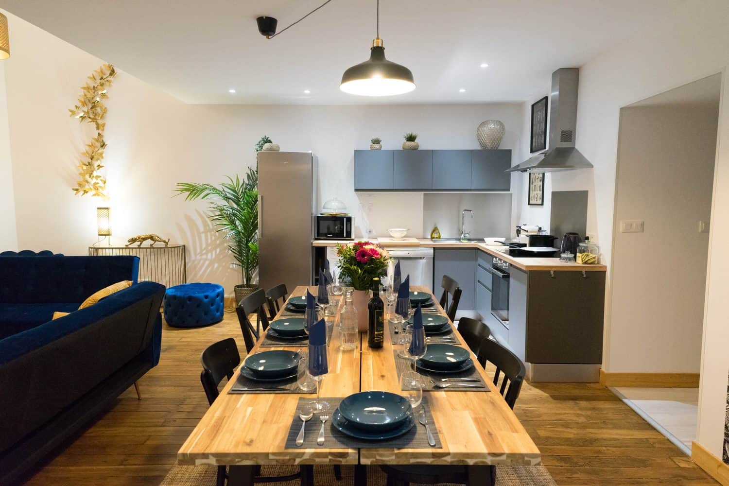 Cuisine équipée d'un appartement AppartUnique à Vichy