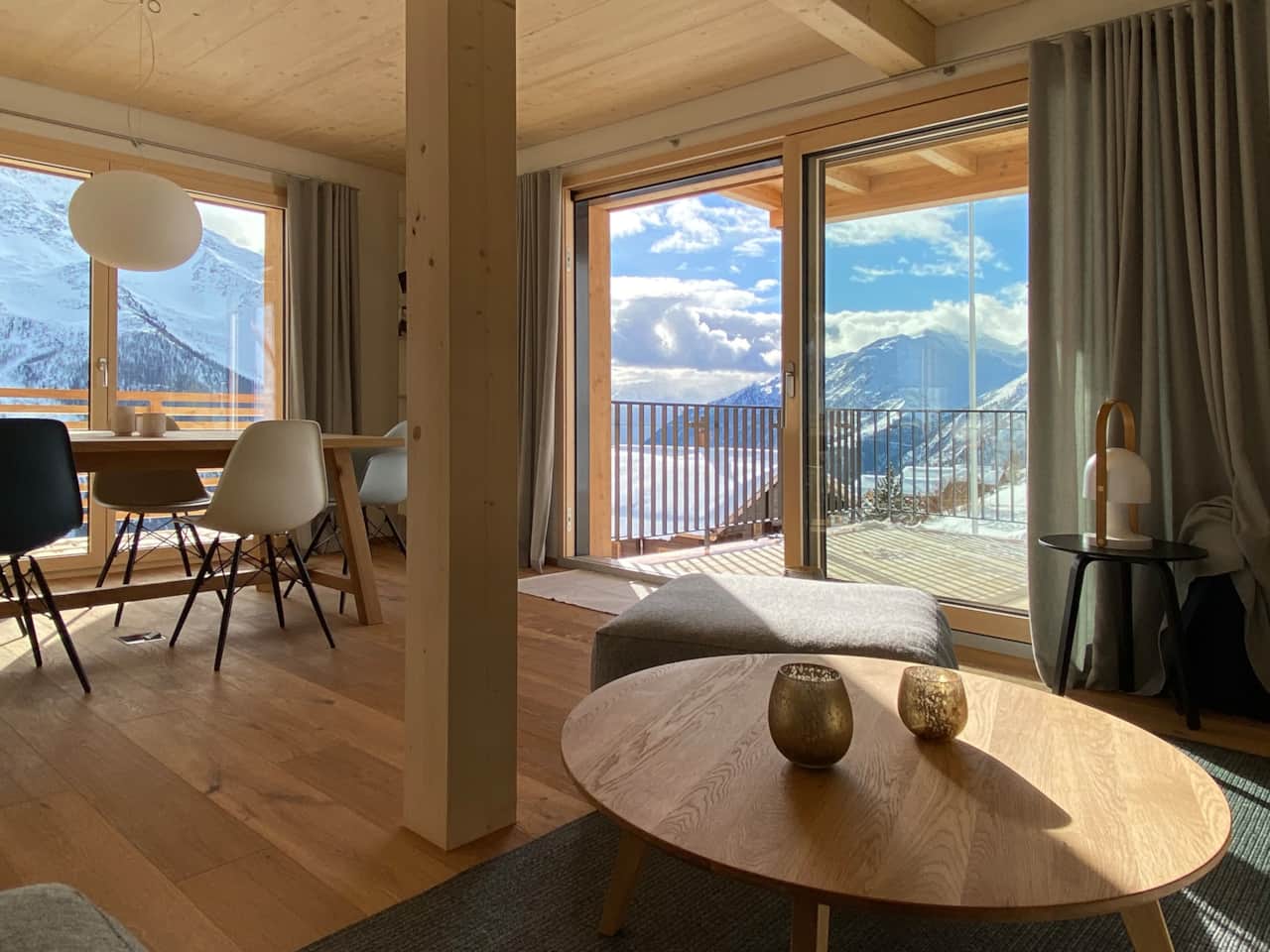 Wohnzimmer mit wunderschönem Ausblick