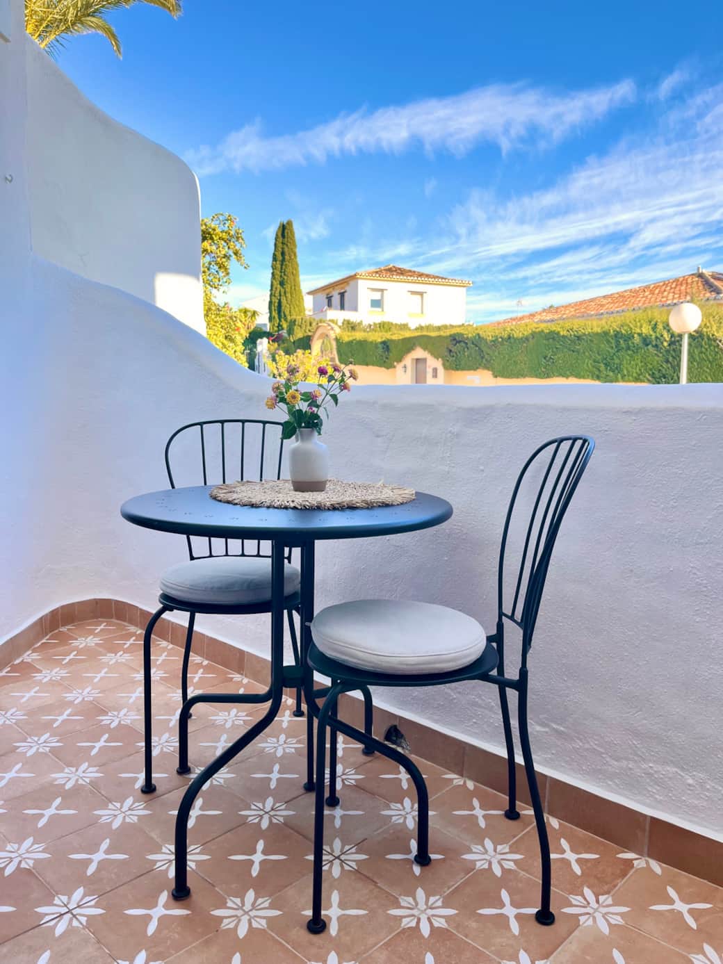 Lilla terassen med morgonsol Lilla terassen med morgonsol