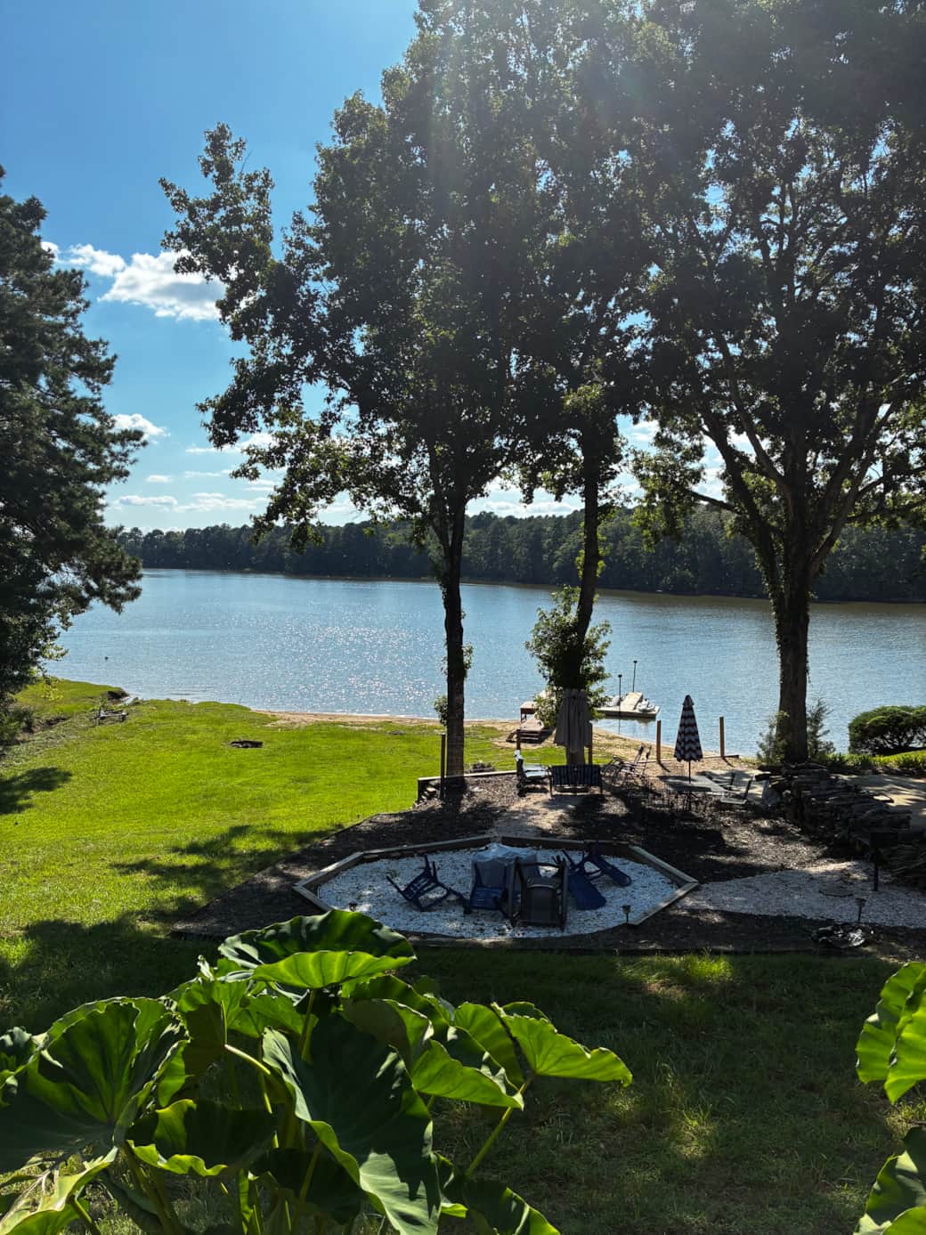 View out toward the main channel