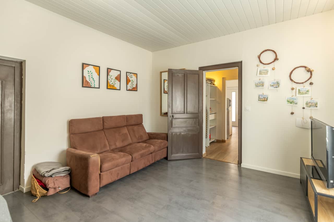 Salon cosy de La Maisonnette Bien-être