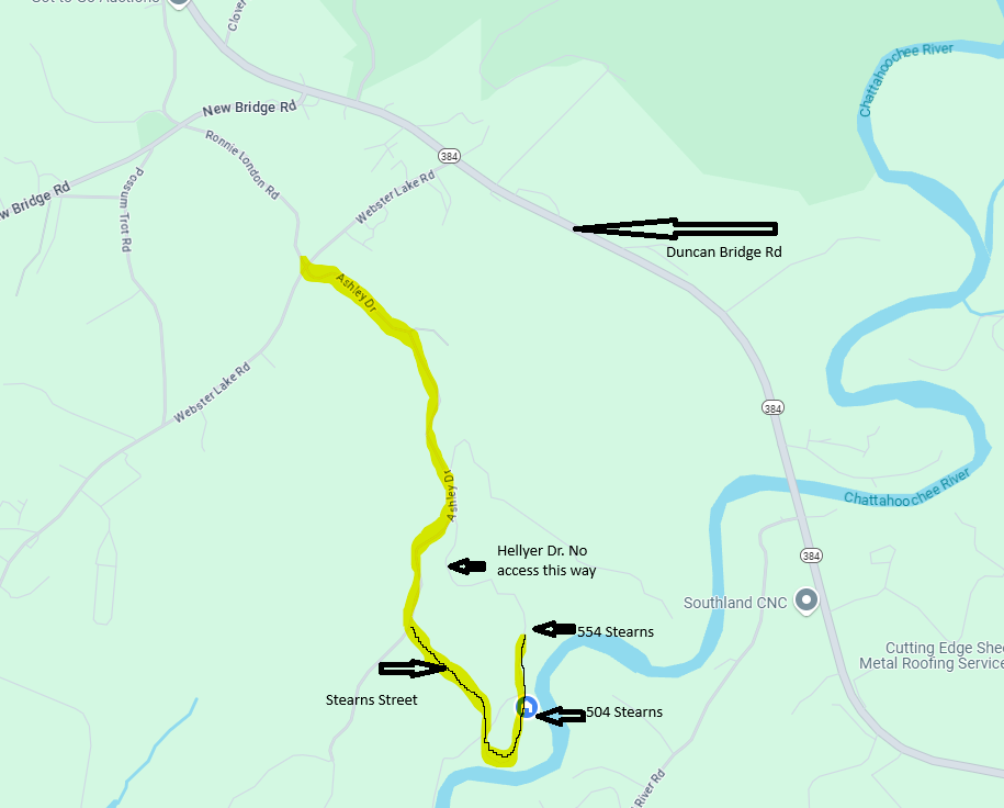 Map of the property location
