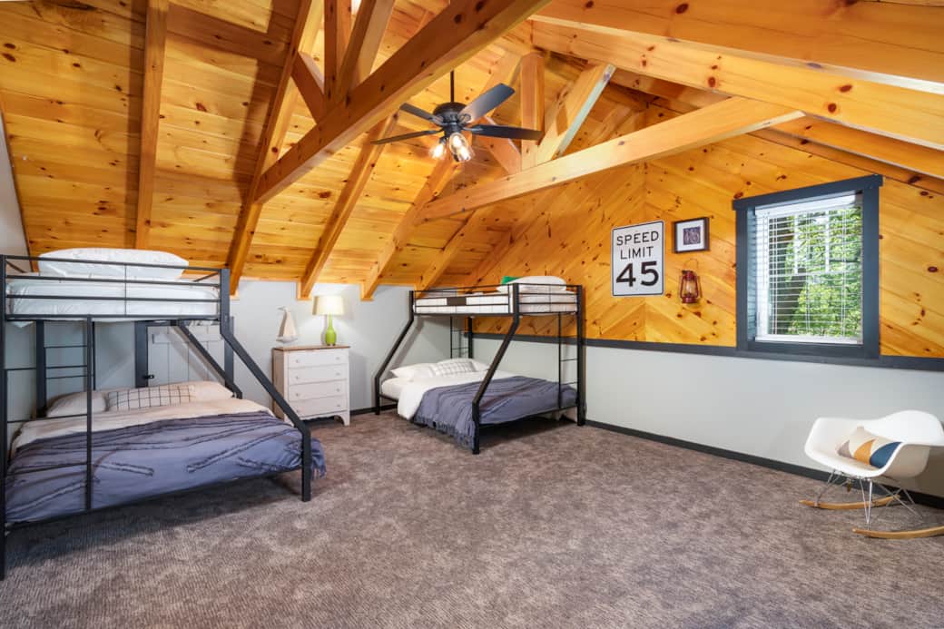 Upstairs bedroom