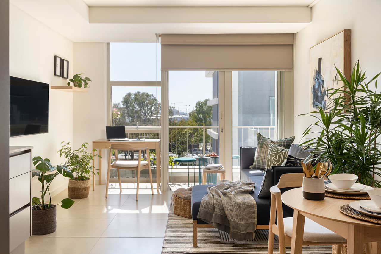 Comfortable cozy living area