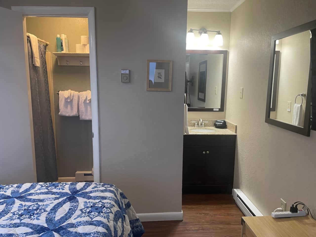 Attached bath