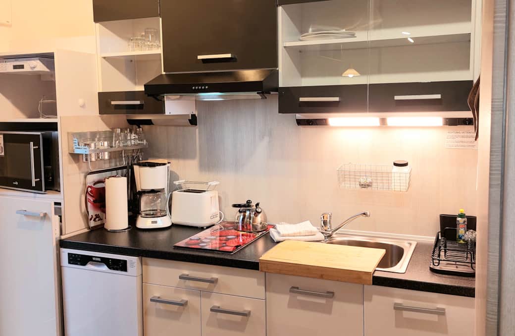 Ferienwohnung Lünen: A - Küche Ferienwohnung Lünen: A - Küche