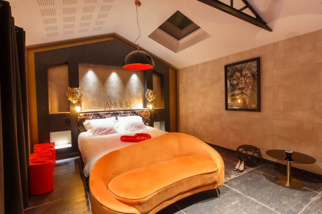 Lit king Size avec matelas d'hôtellerie 