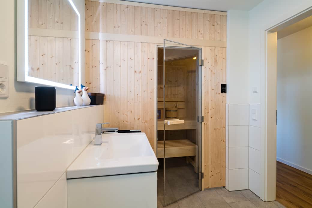 Sauna im Bad
