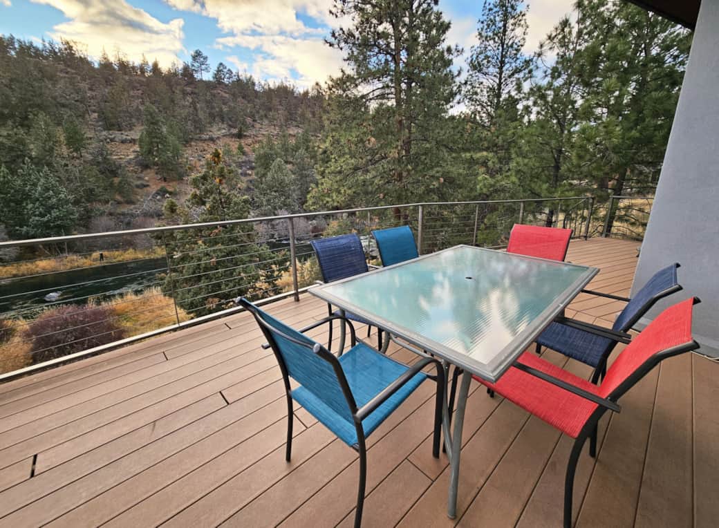 Patio Dining on River on main level