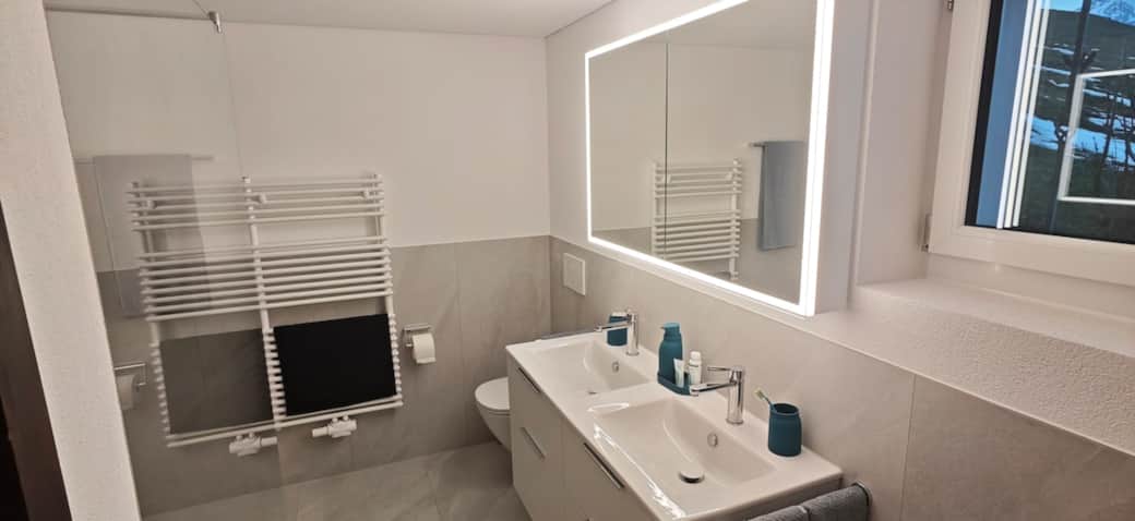 Renovated bathroom