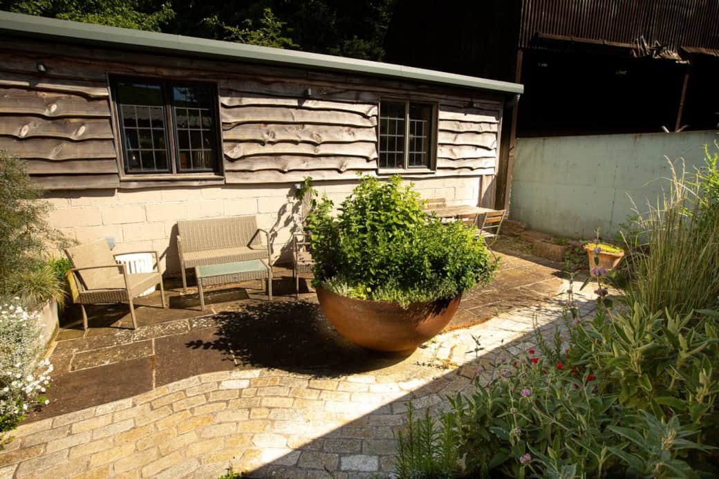 Cowshed garden 