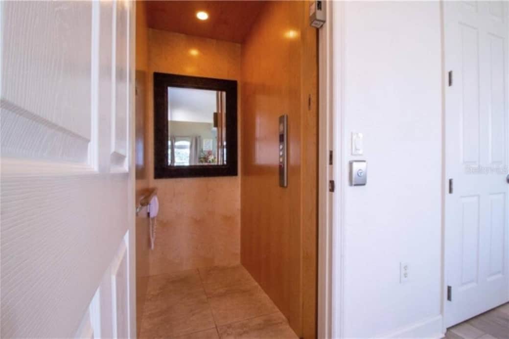 Your own private elevator (not shared)