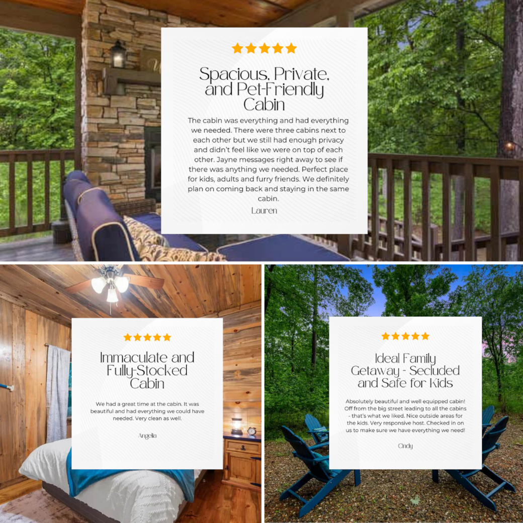 Guests love their stays at Paint Horse Palace!