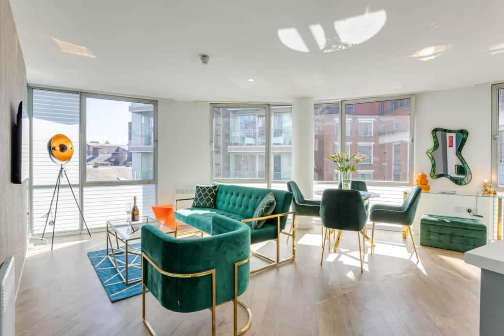 Open plan living Open plan living