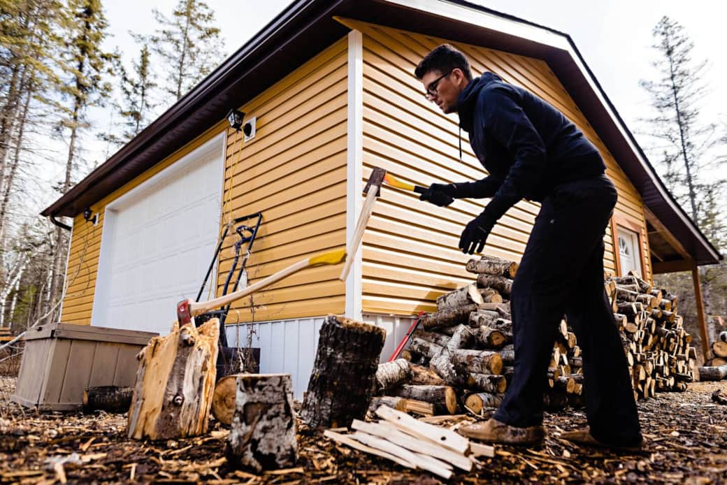 chop some fire wood