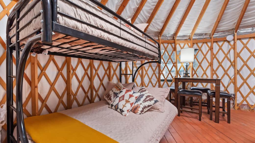 Yurt 1 Bunk Beds