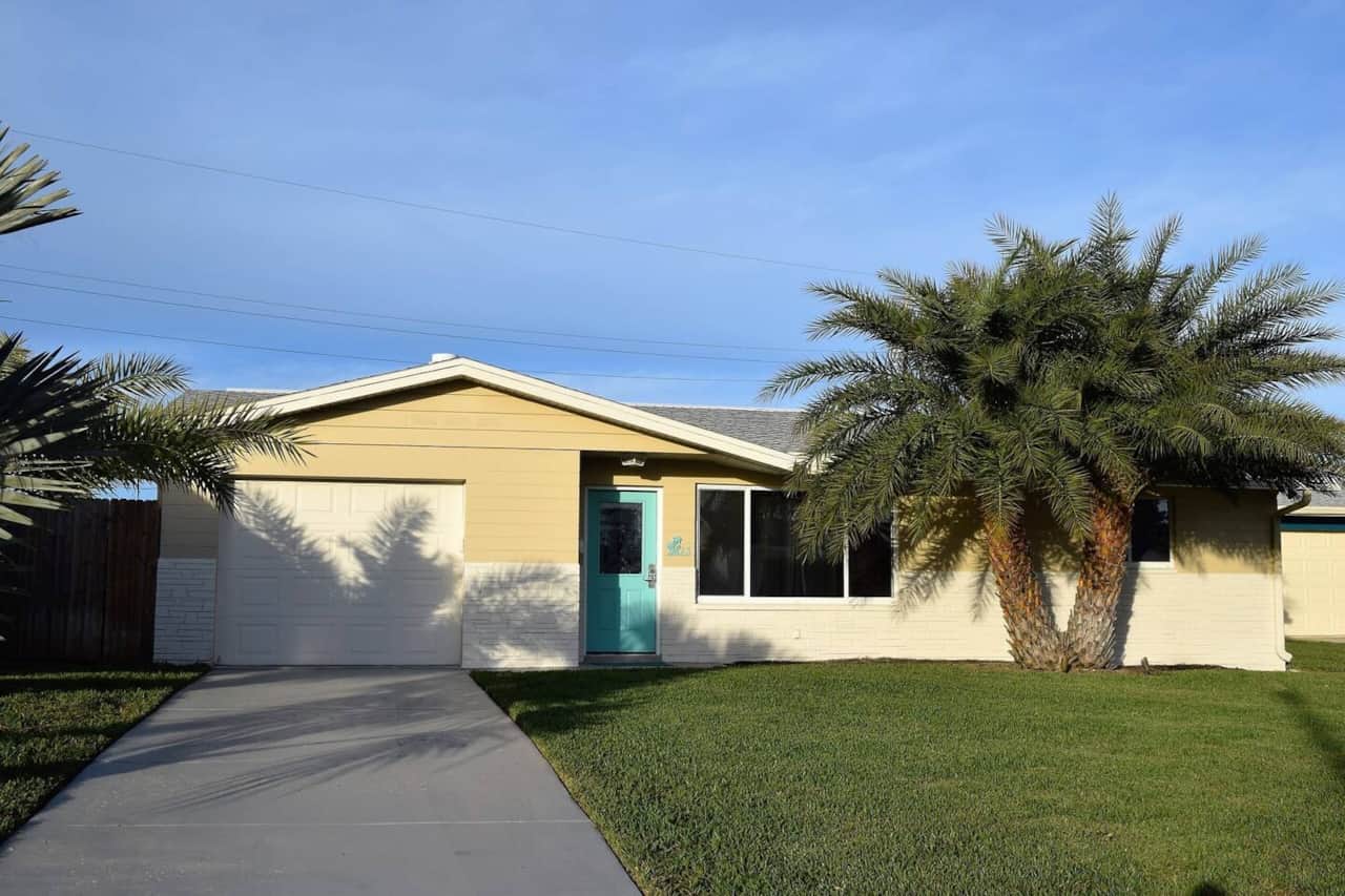 Exterior Front View of the home
Freshly painted in cool hues.