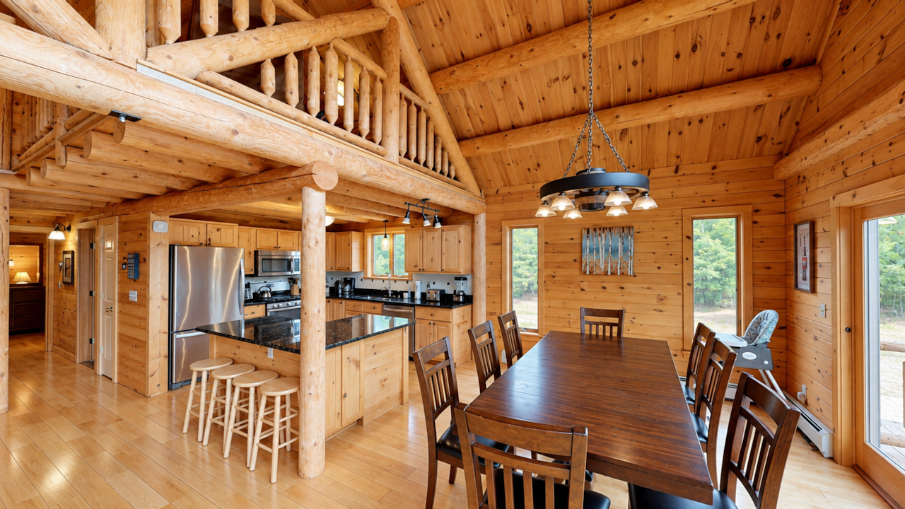Kitchen and dining area