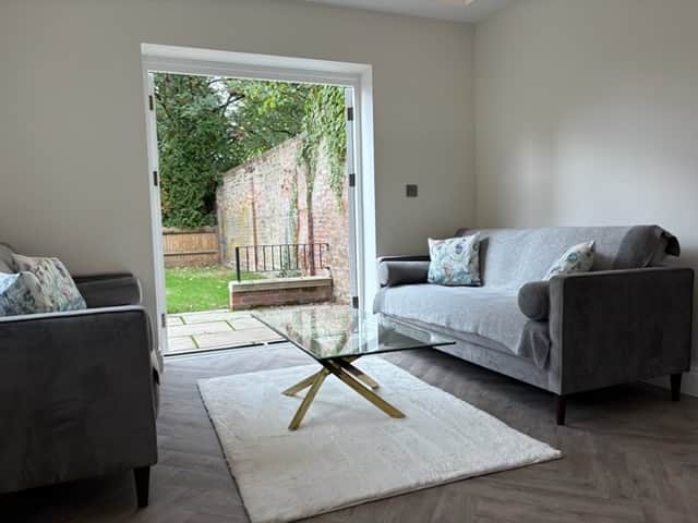 Living Room and Garden