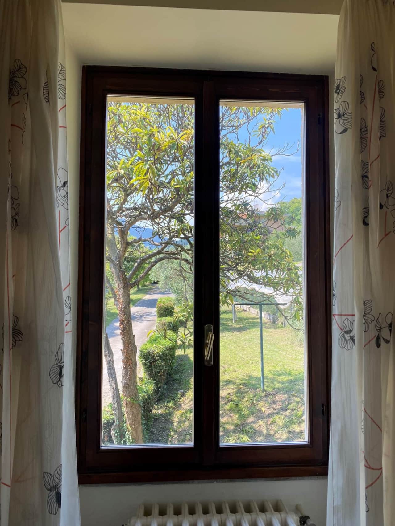 view from House B windows